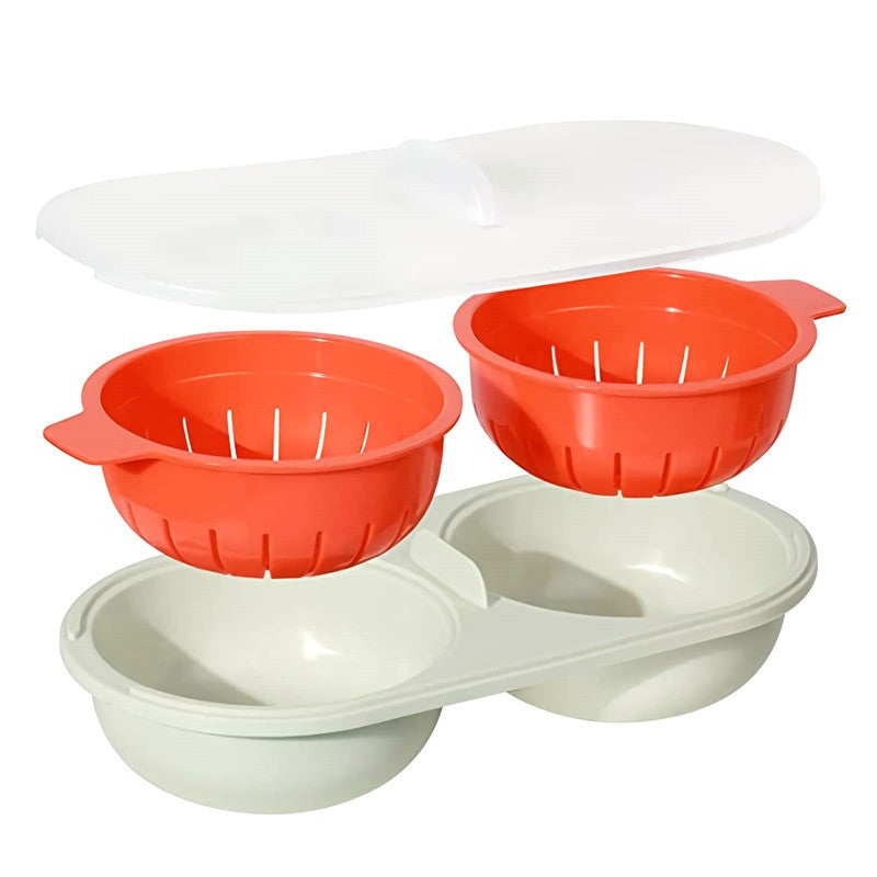 Cocedor de huevos portátil para microondas