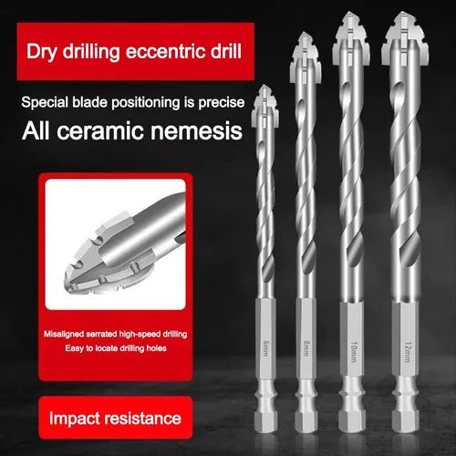 Set X4 de brocas helicoidal excéntrica de alta resistencia