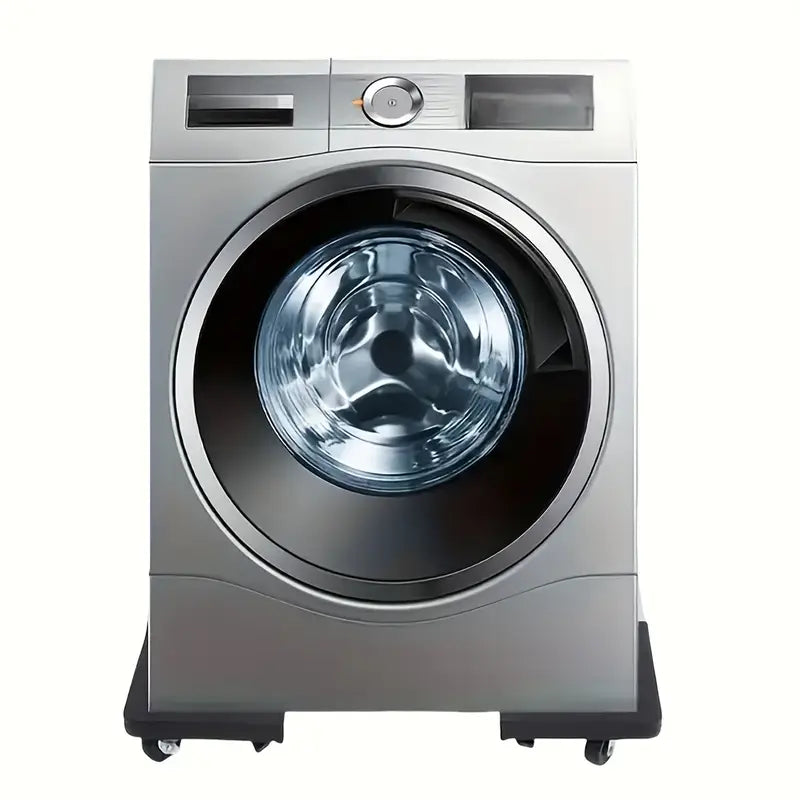 Base en Acero Inoxidable con Ruedas Giratorias