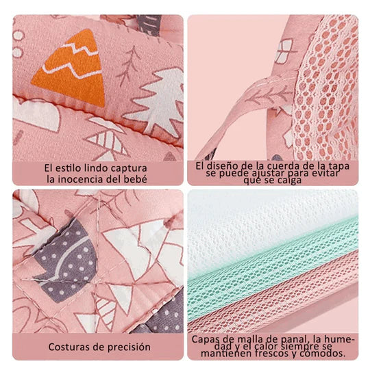 ¡2x1! Casco Protector Acolchado Contra Golpes y Caídas para Bebés