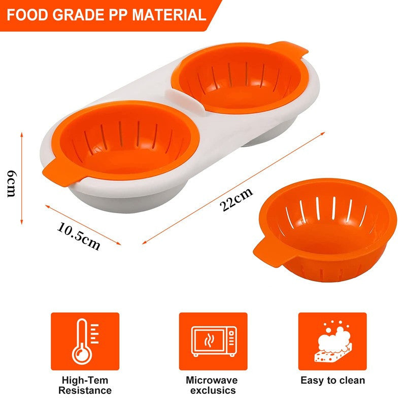 Cocedor de huevos portátil para microondas