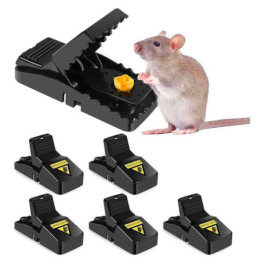 Set x5 Trampa para ratas reutilizable con gatillo de alta sensibilidad