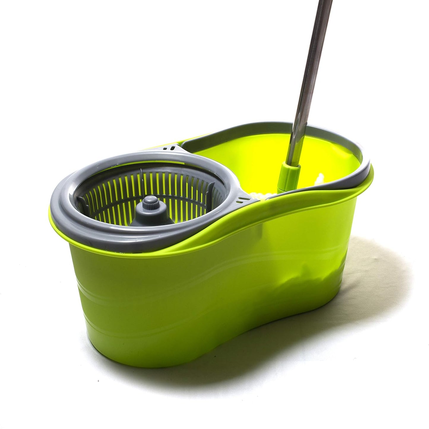 Trapeador Giratorio 360° Reforzado con 2 Mopas Incluidas