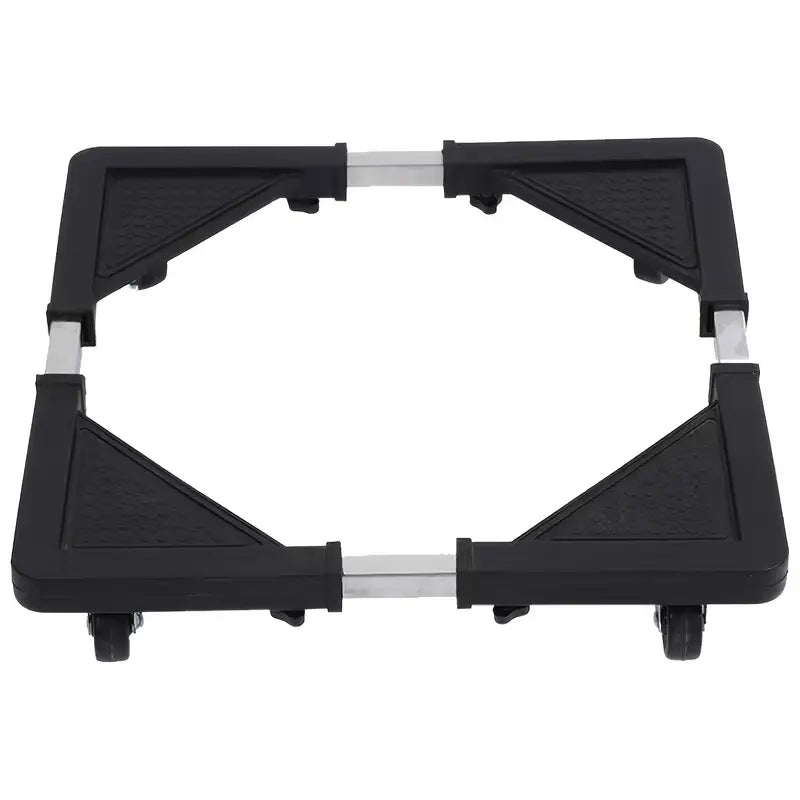 Base en Acero Inoxidable con Ruedas Giratorias