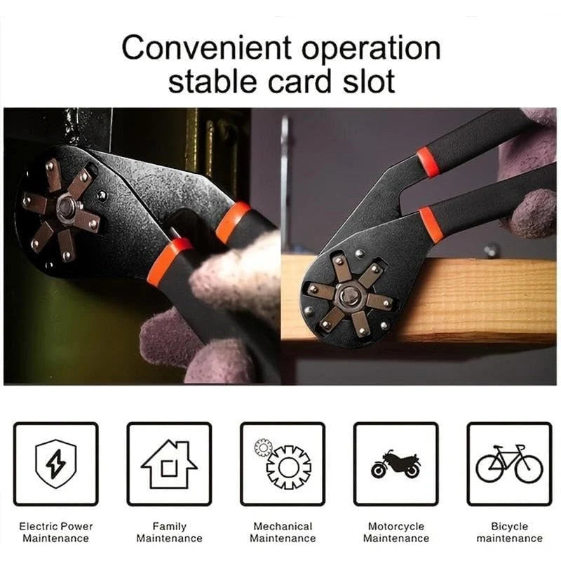 Llave Universal 8 Hexagonal Ajustable