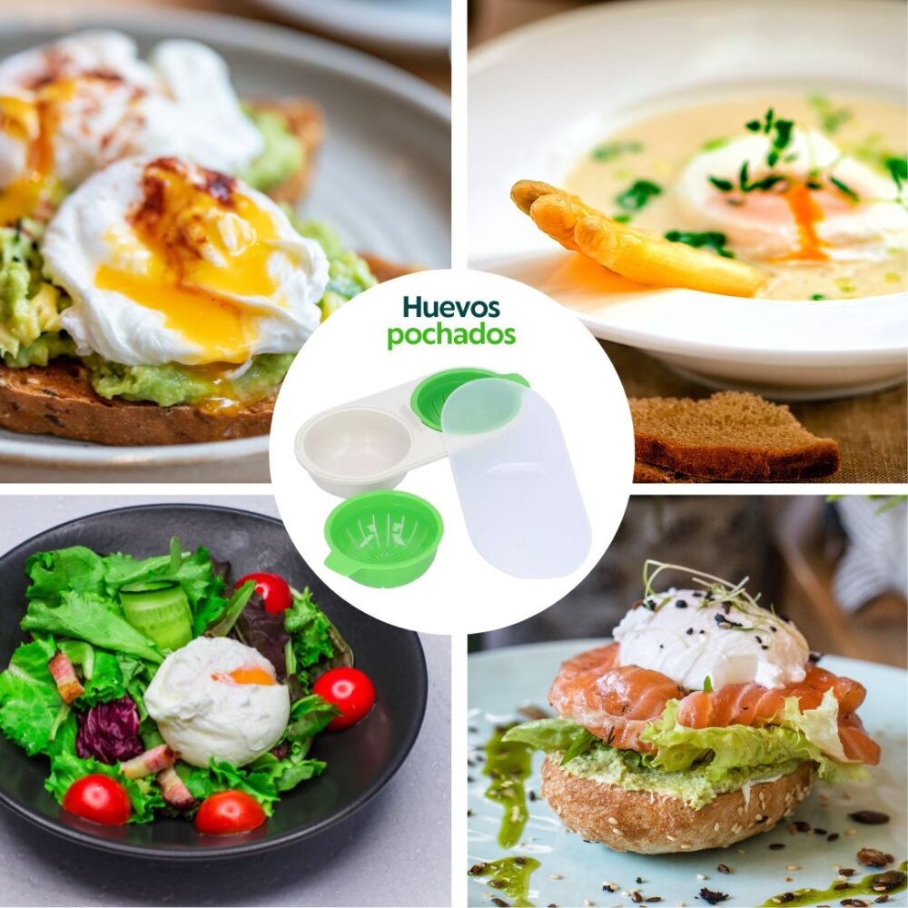 Cocedor de huevos portátil para microondas