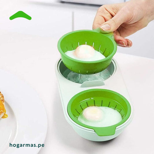Cocedor de huevos portátil para microondas