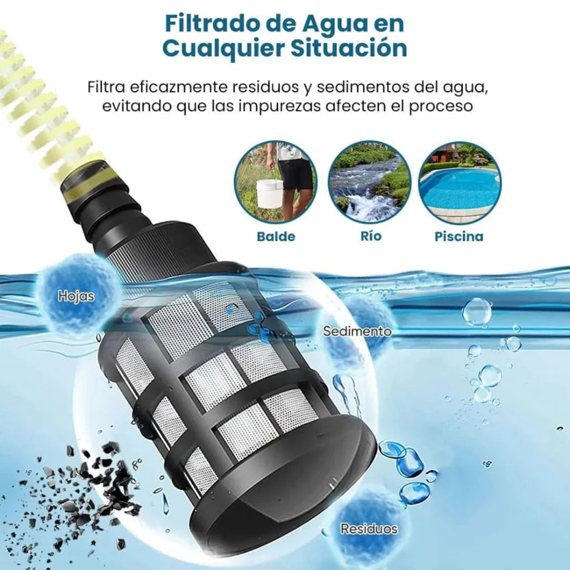 Hidrolavadora Inalámbrica Portátil Recargable 48v 2 Baterías